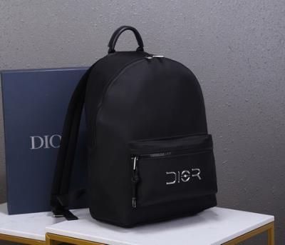 wholesale quality christian dior backpack oblique 93306 all black